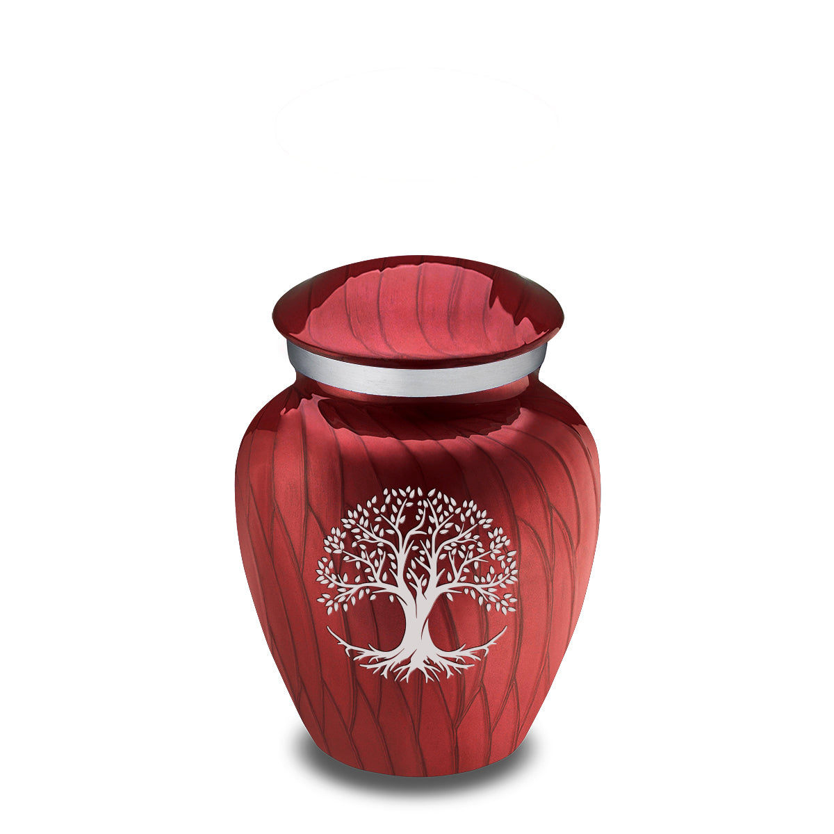 Keepsake Embrace Pearl Candy Red Tree of Life Cremation Urn