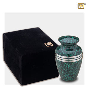 Keepsake Speckled Emerald Cremation Urn