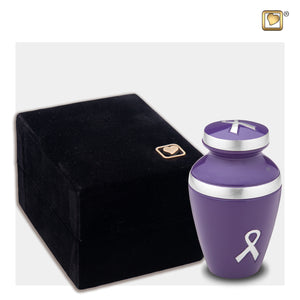 Keepsake Awareness Purple Cremation Urn
