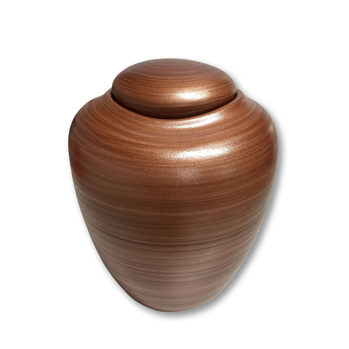 Mahogany - Oceane Sand &amp; Gelatin Biodegradable Cremation Urn