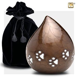 LoveDrop™ Bronze Pet Cremation Urn