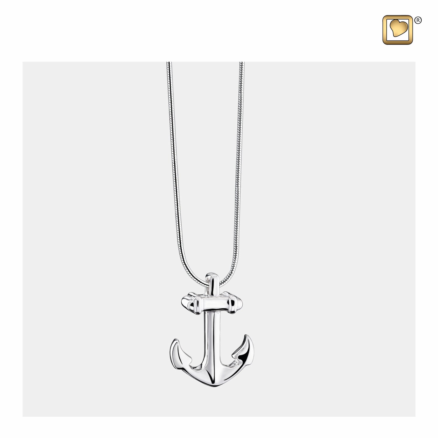 Anchor™ Sterling Silver Cremation Pendant