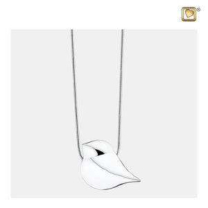 SoulBird™ Shaped Sterling Silver Cremation Jewelry Pendant Necklace