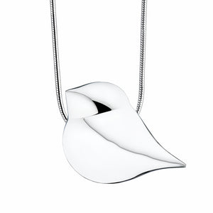 SoulBird™ Shaped Sterling Silver Cremation Jewelry Pendant Necklace
