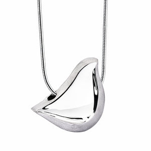 LoveBird™ Two Tone Sterling Silver Cremation Pendant