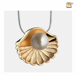 Sea Shellª Pearl Gold Vermeil Cremation Pendant