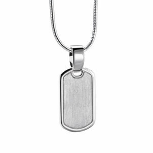 LoveTag™ Two Tone Sterling Silver Cremation Pendant
