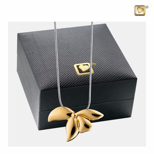 Orchid™ Gold Vermeil Sterling Silver Cremation Pendant