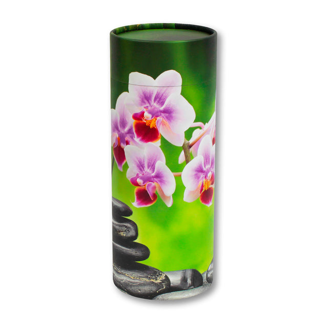 Orchid Scattering Tube Cremation Urn