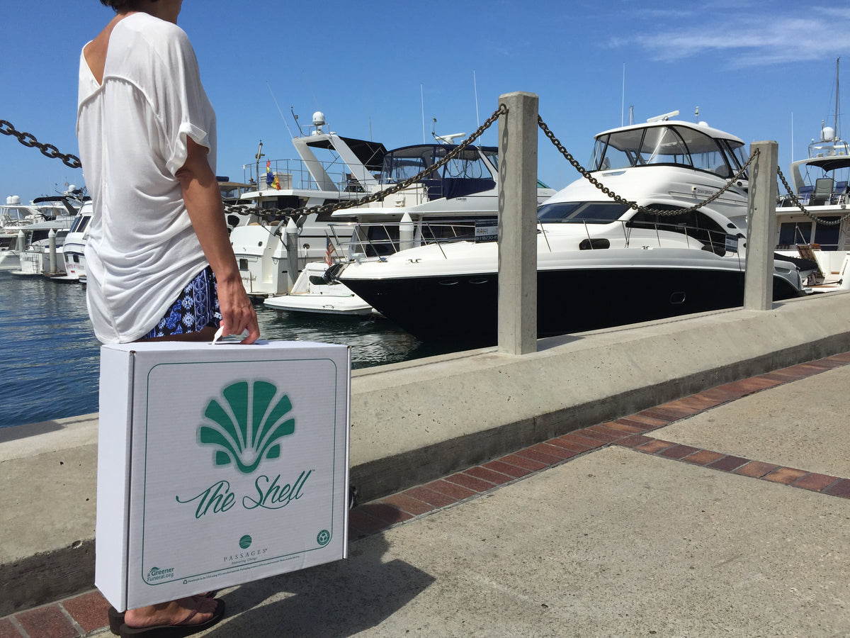 Coral - The Shell Biodegradable Cremation Urn