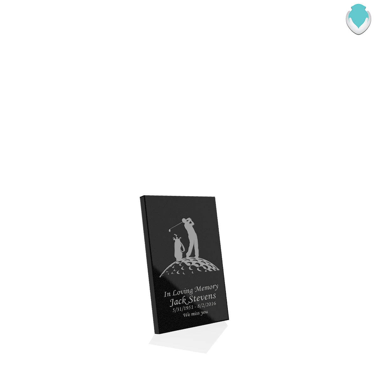 Custom Engraved Granite Plaque - Vertical