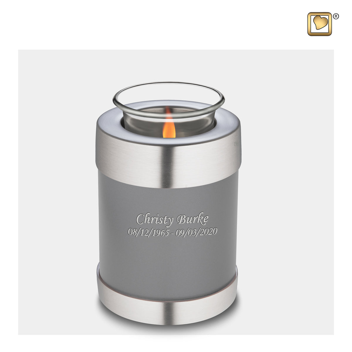 Tealight Slate Cremation Urn