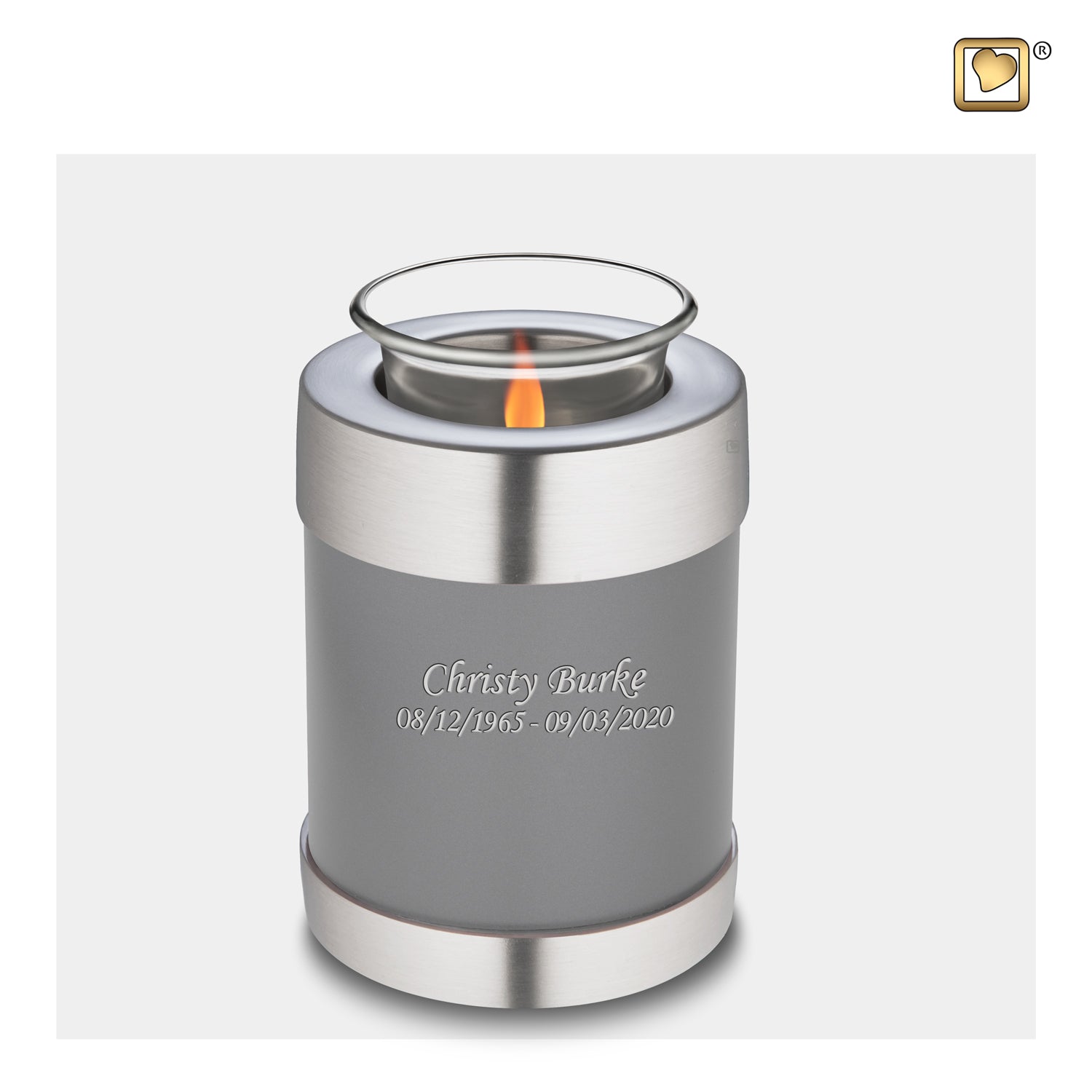 Tealight Slate Cremation Urn
