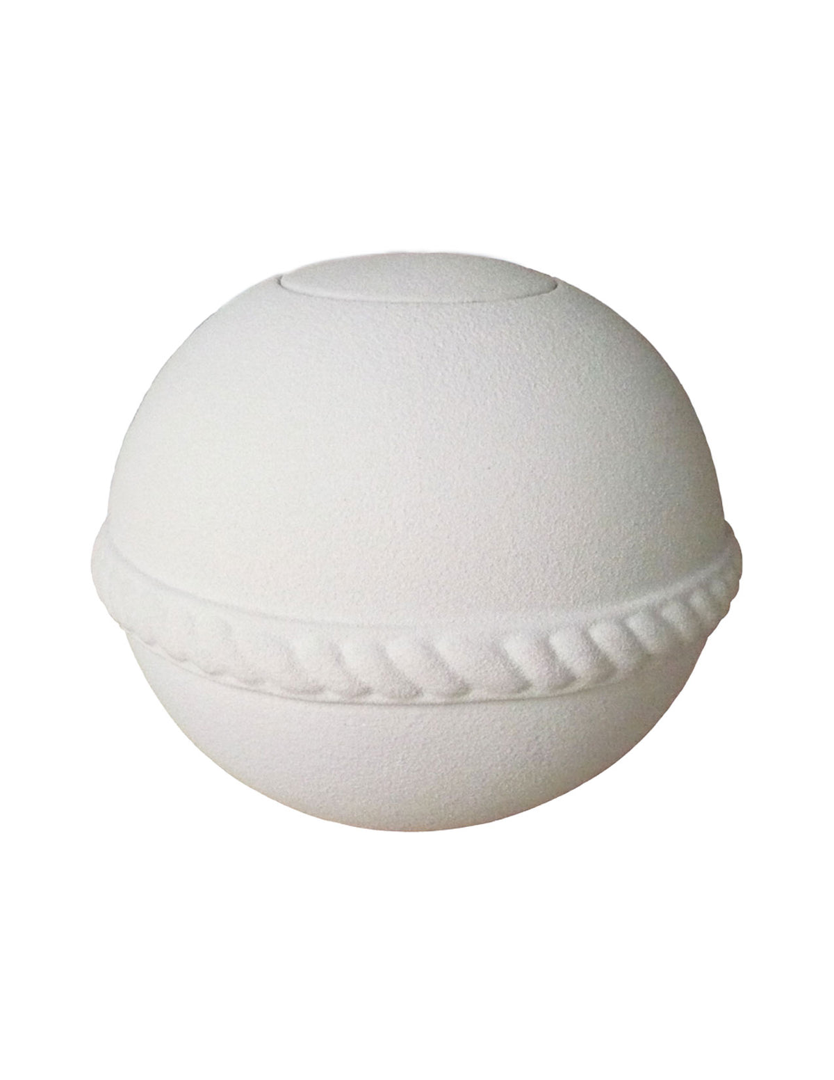 Quartz - Round Sand &amp; Gelatin Biodegradable Cremation Urn