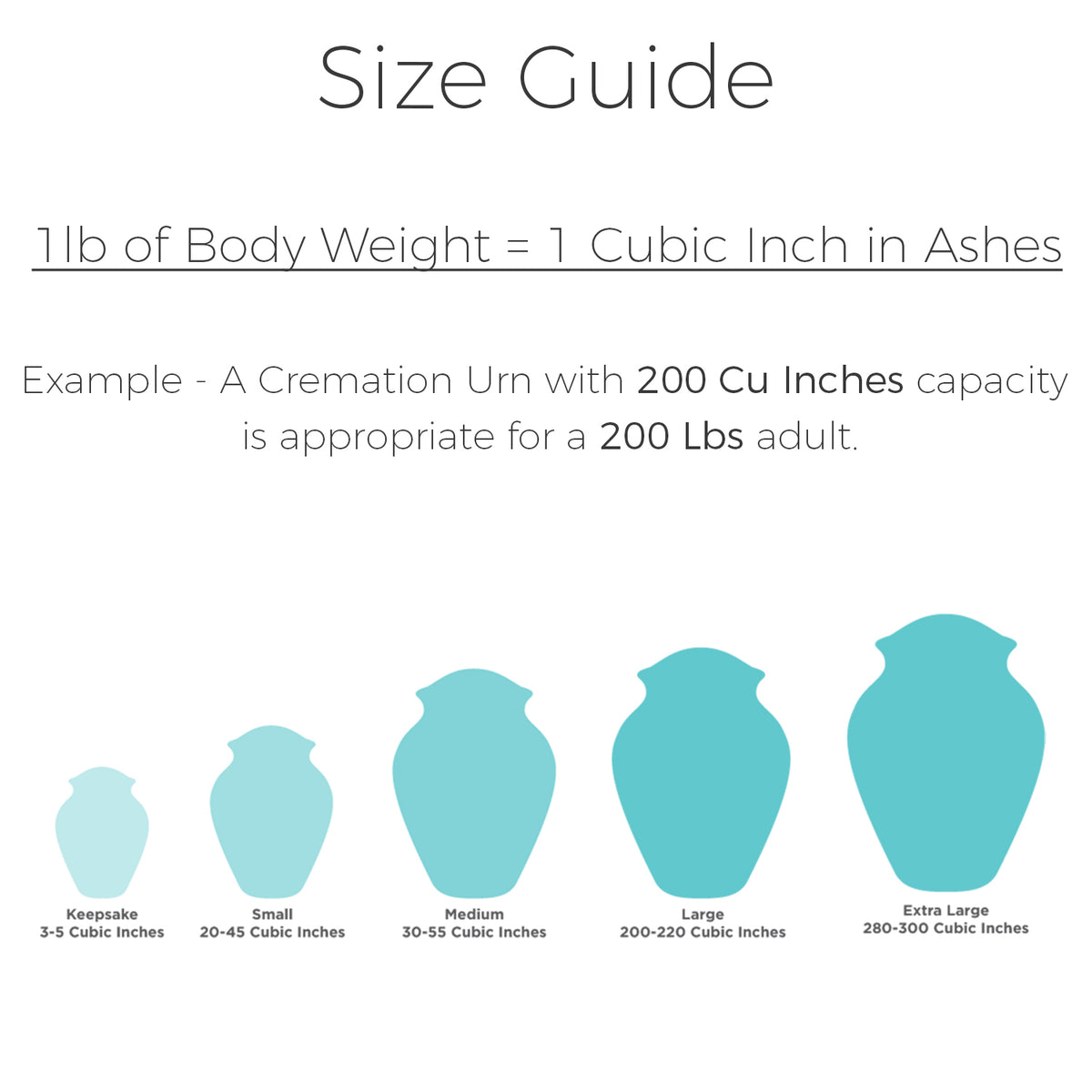 Adult Embrace Teal American Glory Cremation Urn