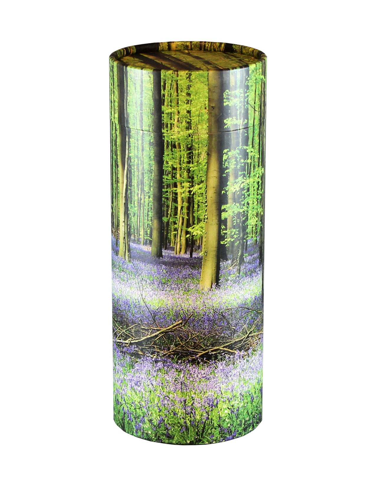 Bluebell Forest Scattering Tube Cremation Urn